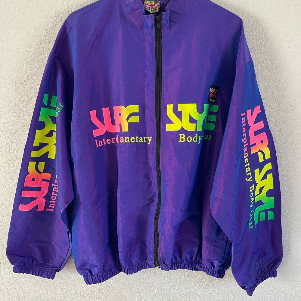 Surf Style Retro Windbreaker